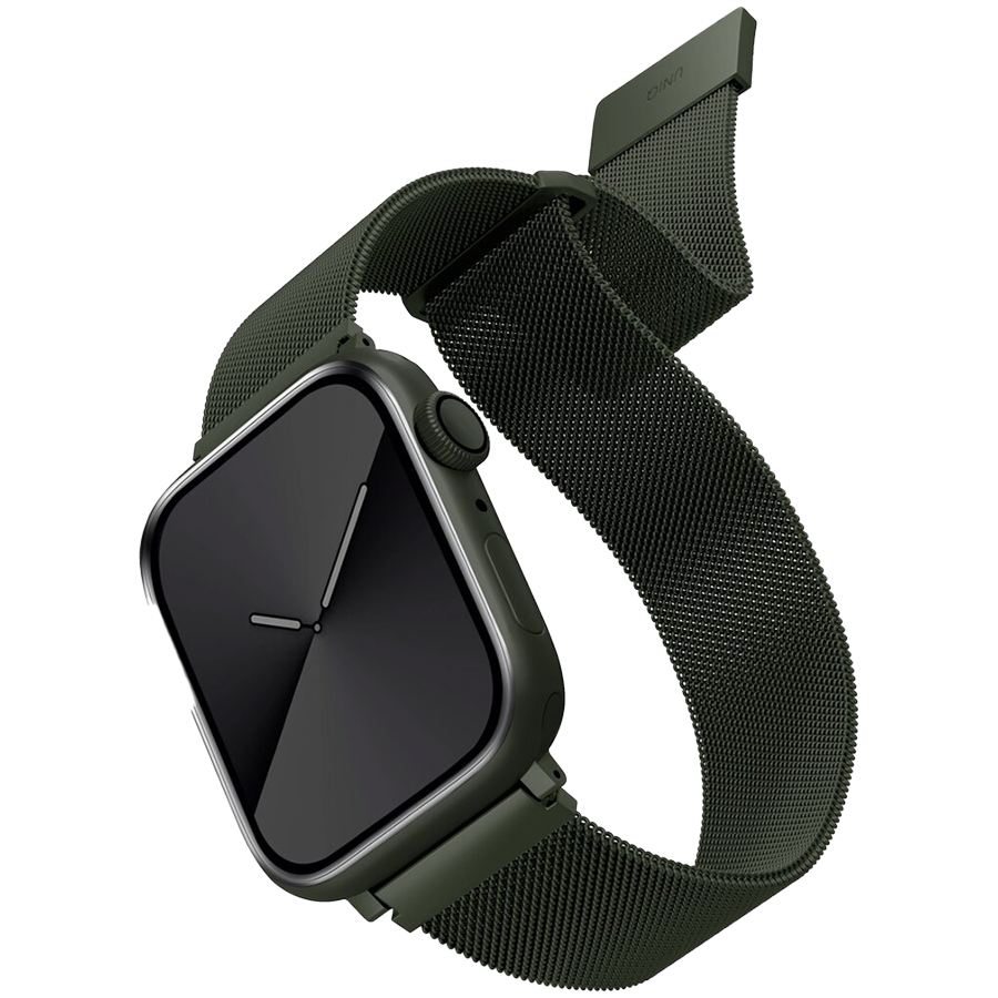 Ремешок UNIQ Dante Strap Mesh Steel для Apple Watch 41/40/38 Steel Green (41MM-DANGRN)
Ремешок UNIQ Dante Strap Mesh Steel для Apple Watch 41/40/38 Steel Green (41MM-DANGRN)