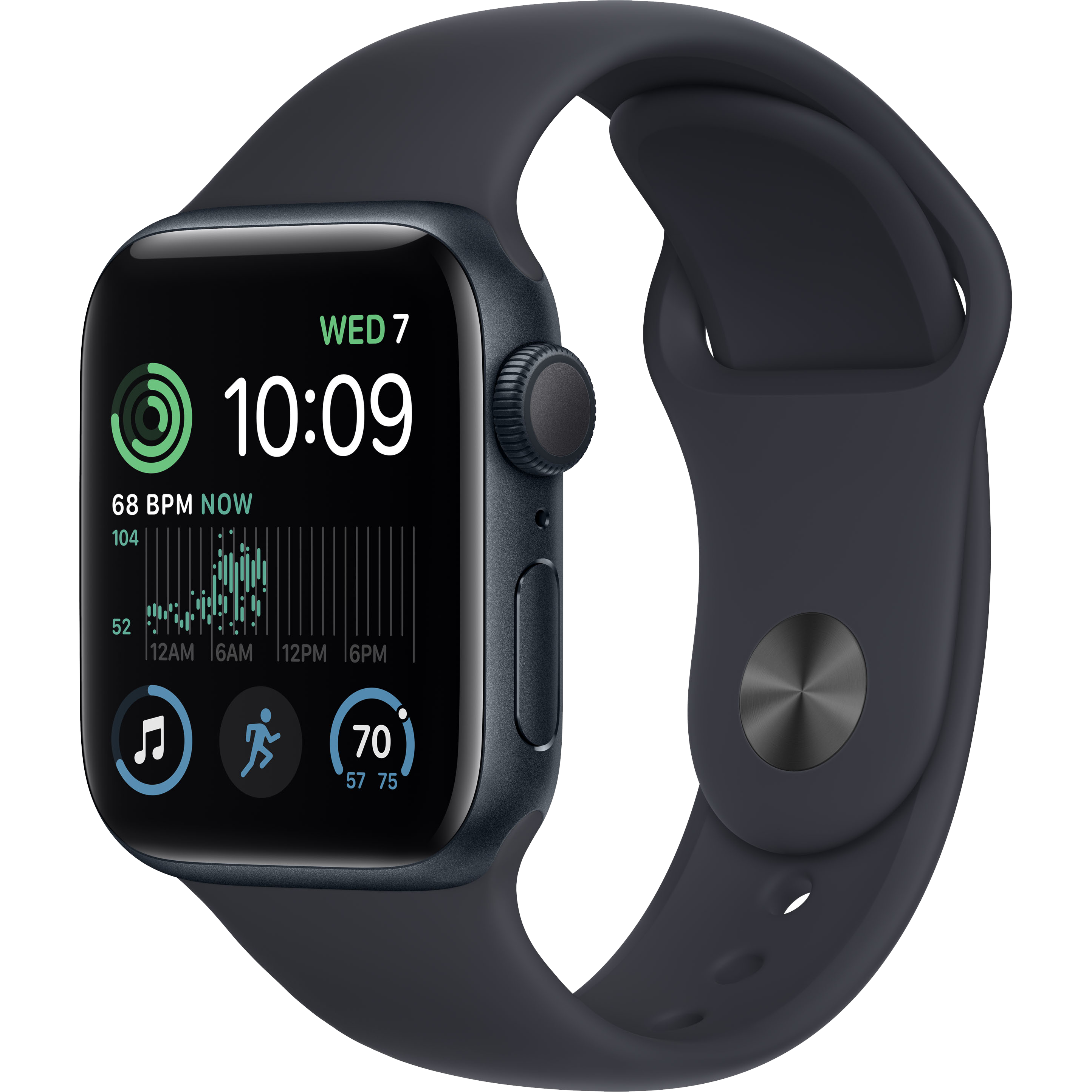 Apple Watch SE GPS Gen.2, 40мм, Тёмная ночь, Спортивный ремешок цвета «тёмная ночь» (MNJT3GK/A)
Apple Watch SE GPS Gen.2, 40мм, Тёмная ночь, Спортивный ремешок цвета «тёмная ночь» (MNJT3GK/A)