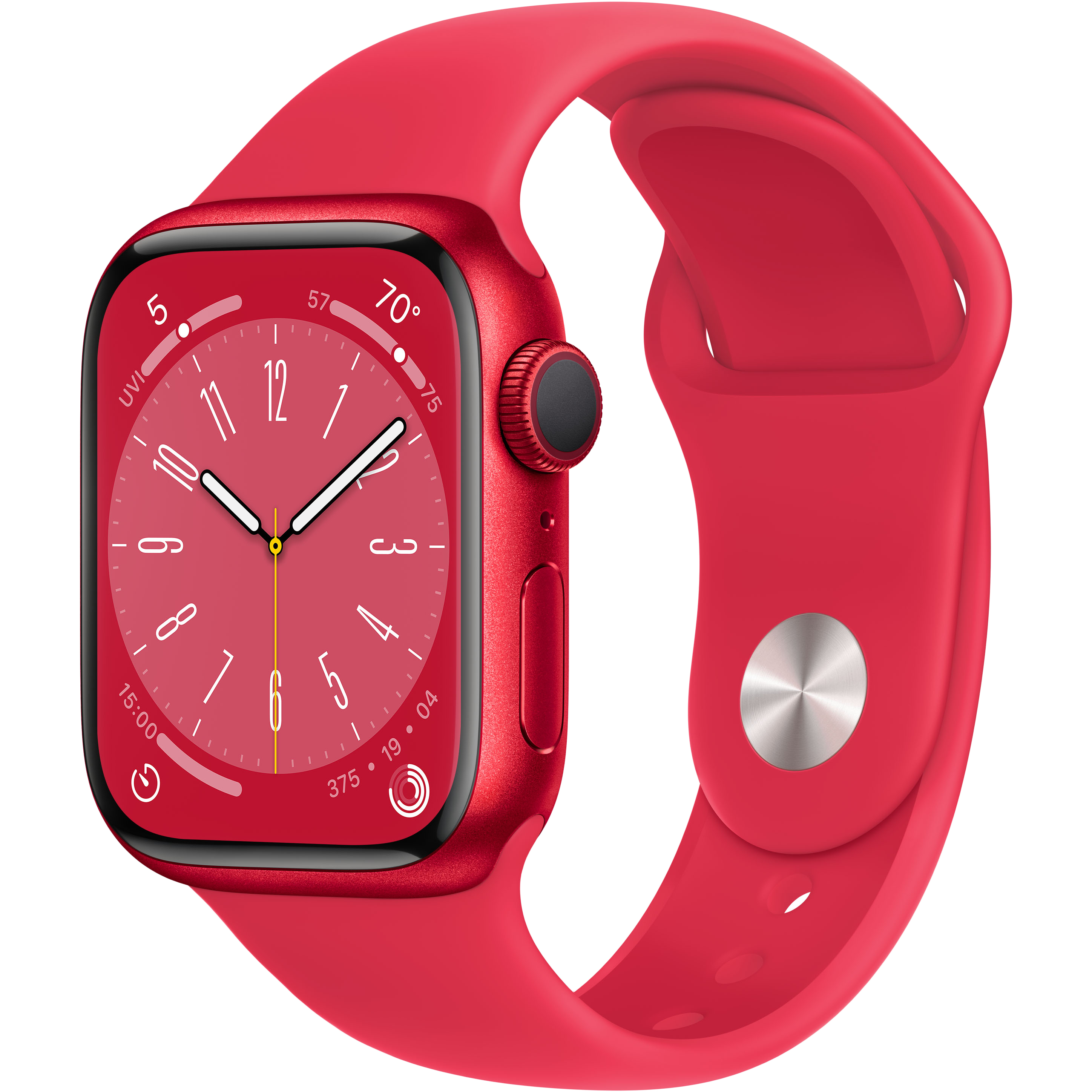 Apple Watch Series 8 GPS, 41мм, (PRODUCT)RED, Спортивный ремешок PRODUCT(RED) (MNP73GK/A)
Apple Watch Series 8 GPS, 41мм, (PRODUCT)RED, Спортивный ремешок PRODUCT(RED) (MNP73GK/A)