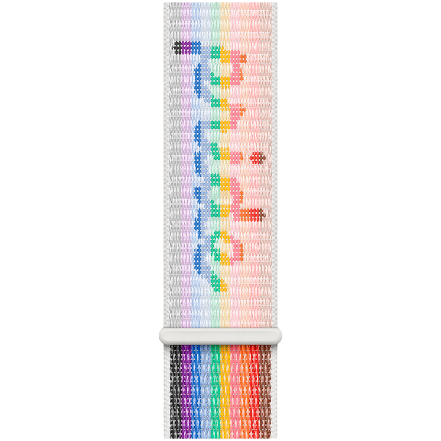 Ремешок APPLE 45мм Pride Edition Sport Loop Sport Loop Pride Edition для Apple Watch 42/44/45/49 mm (MU9R3ZM/A)
Ремешок APPLE 45мм Pride Edition Sport Loop Sport Loop Pride Edition для Apple Watch 42/44/45/49 mm (MU9R3ZM/A)
