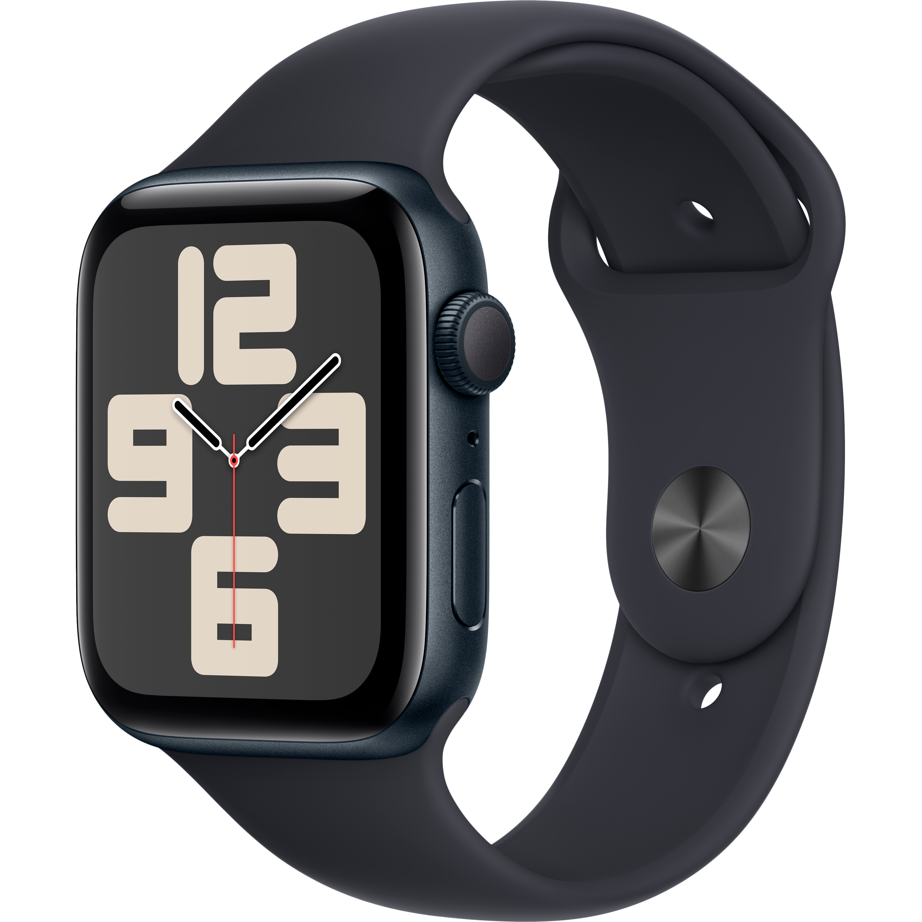 Apple Watch SE GPS Gen.2 (2023), 44мм, Тёмная ночь, Спортивный ремешок цвета «тёмная ночь», M/L (MRE93QI/A)
Apple Watch SE GPS Gen.2 (2023), 44мм, Тёмная ночь, Спортивный ремешок цвета «тёмная ночь», M/L (MRE93QI/A)