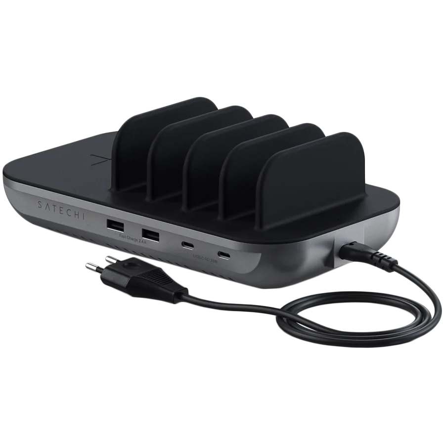 Индукционное зарядное устройство SATECHI 2*USB Type-A, 2*USB Type C, 42 Вт (ST-WCS5PM-EU)
Индукционное зарядное устройство SATECHI 2*USB Type-A, 2*USB Type C, 42 Вт (ST-WCS5PM-EU)