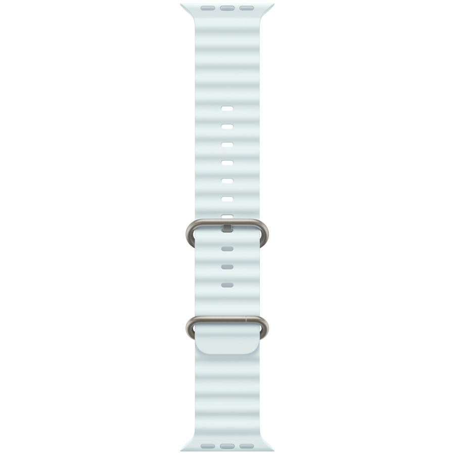 Ремешок APPLE 49мм Ocean Band - Natural Titanium Finish Ocean Band - Natural Titanium Finish Ice Blue для Apple Watch 44/45/46/49 mm (MXTF3ZM/A)
Ремешок APPLE 49мм Ocean Band - Natural Titanium Finish Ocean Band - Natural Titanium Finish Ice Blue для Apple Watch 44/45/46/49 mm (MXTF3ZM/A)