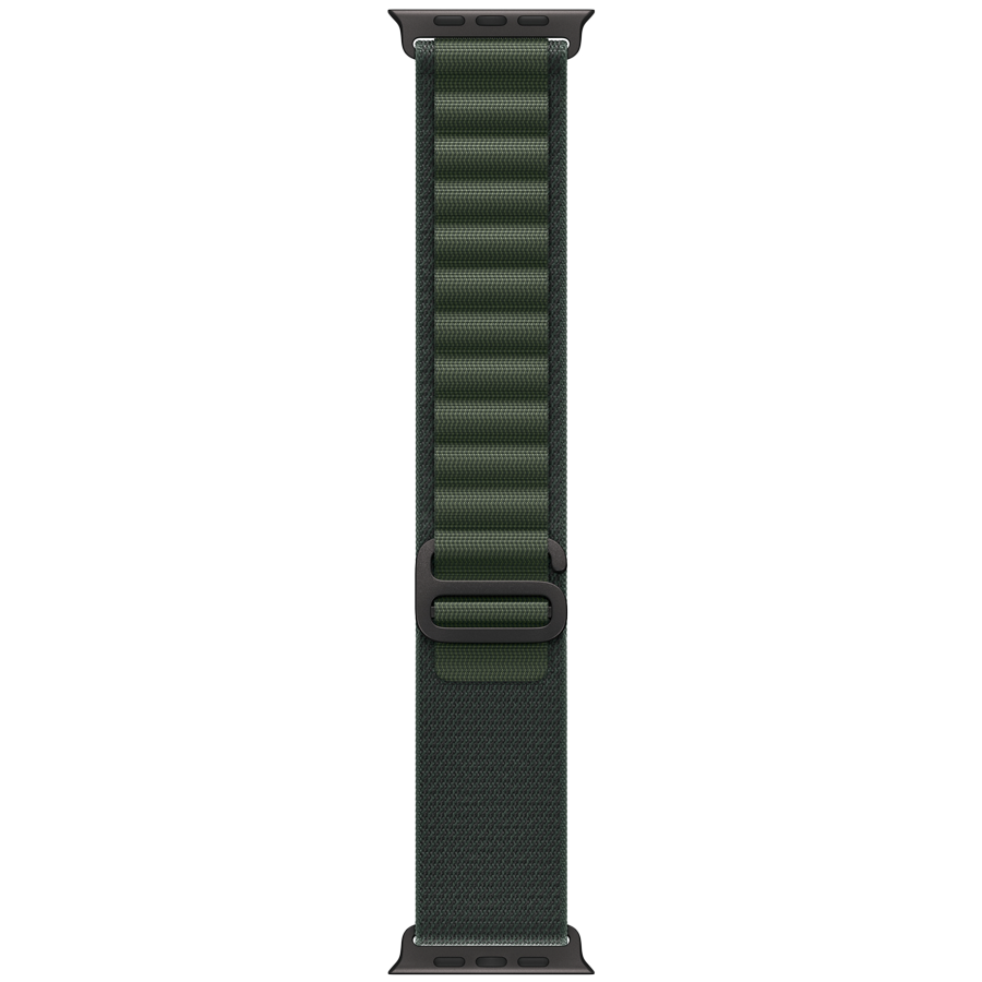 Удлинитель ремешка APPLE 49мм Alpine Loop - Black Titanium Finish Alpine Loop - Black Titanium Finish Dark Green для Apple Watch 44/45/46/49 mm (MYPR3ZM/A)
Удлинитель ремешка APPLE 49мм Alpine Loop - Black Titanium Finish Alpine Loop - Black Titanium Finish Dark Green для Apple Watch 44/45/46/49 mm (MYPR3ZM/A)