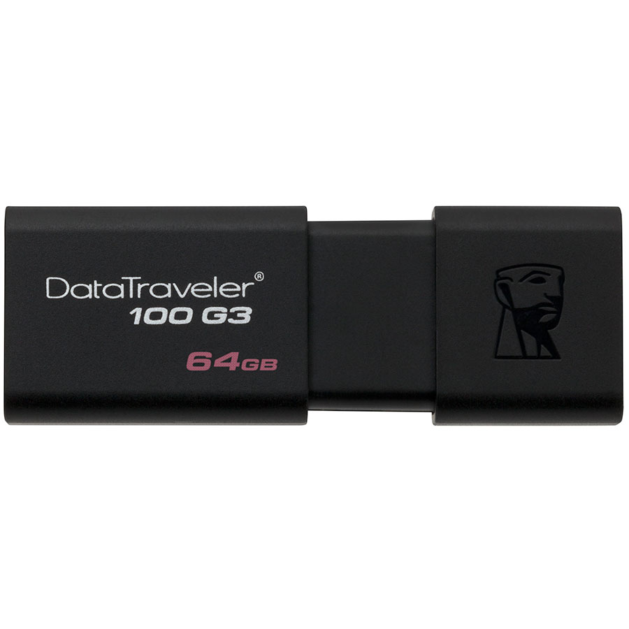 

Память ( USB flash ) KINGSTON DataTraveler 100 G3 64 ГБ (DT100G3/64GB)