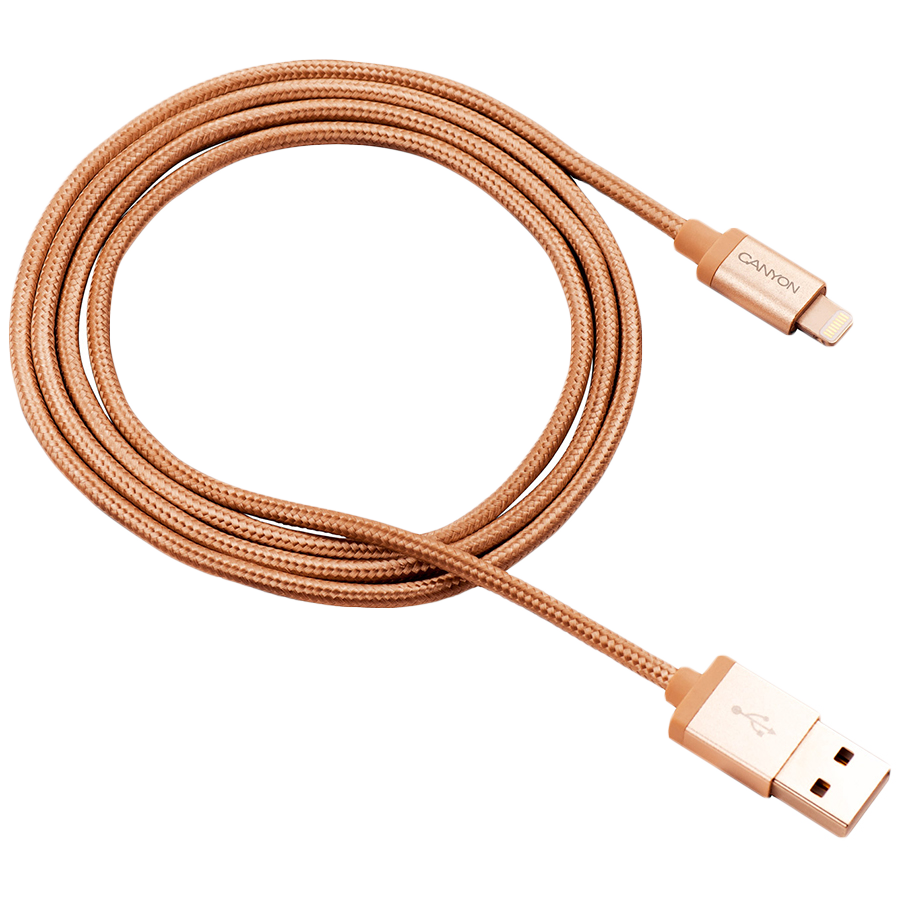 

CANYON Кабель-переходник с USB на Lightning (CNS-MFIC3GO)