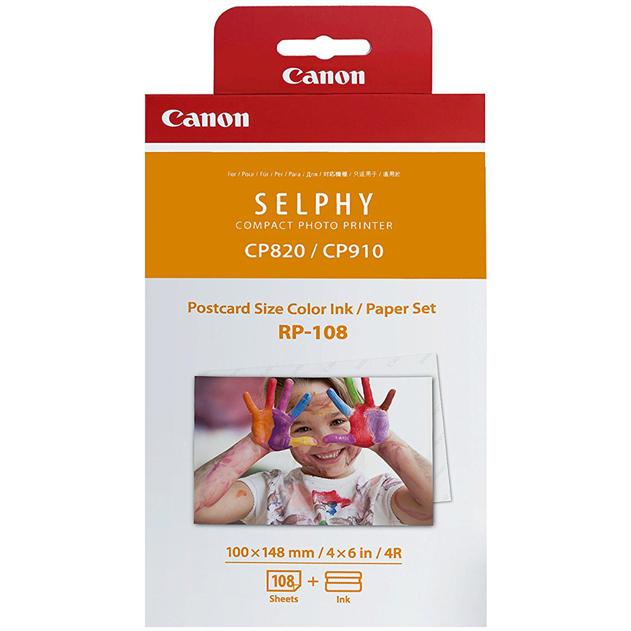 

CANON Набор чернил и бумаги SELPHY RP-108 (8568B001AA)