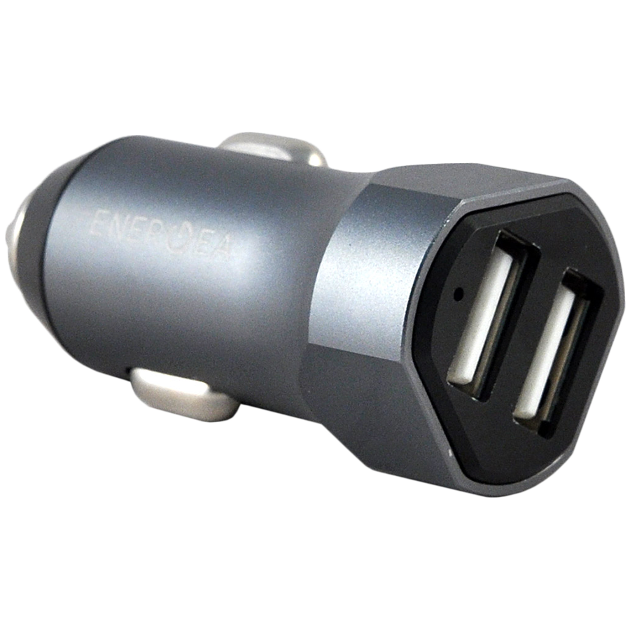 

ENERGEA Автомобильное зарядное устройство Race Drive 2 USB 4.8A (CAR-RD-48R-GUN)