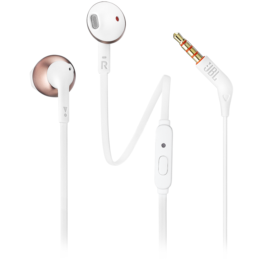 

Наушники JBL T205 Розовое золото (JBLT205RGD)