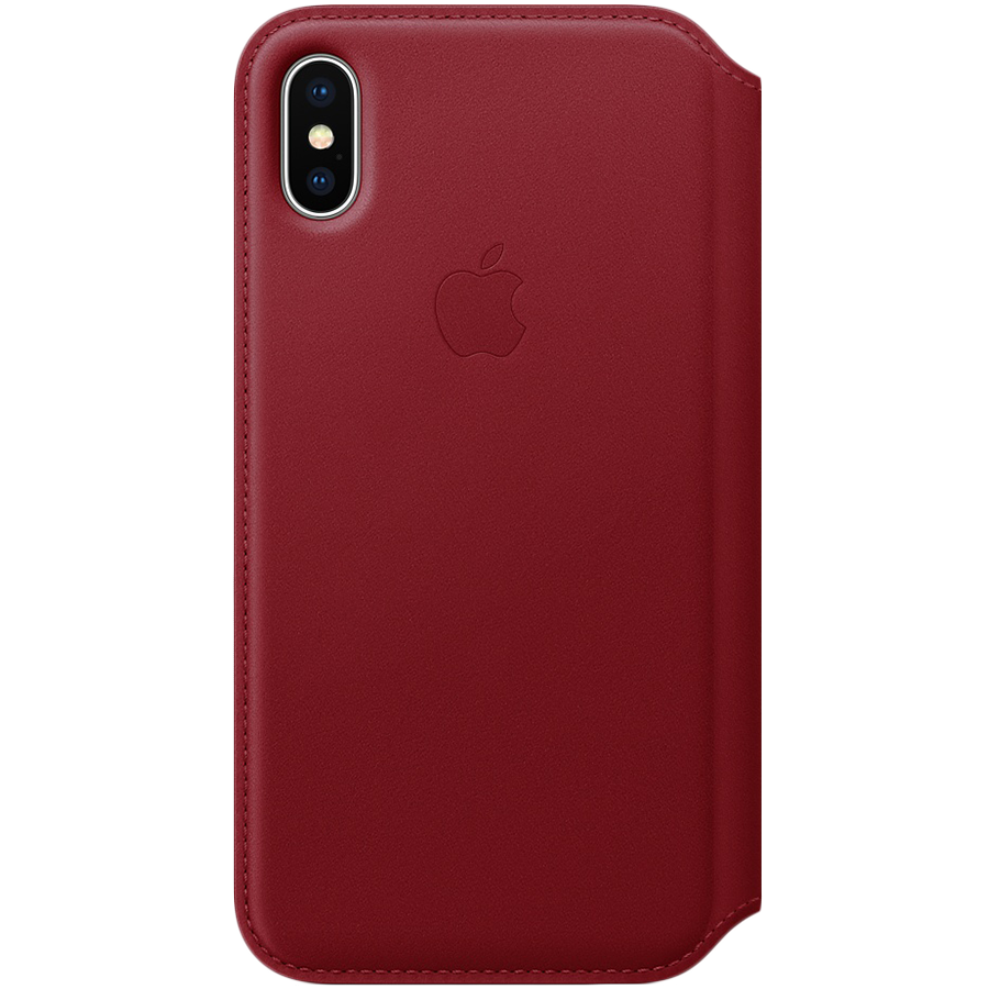 

Чехол-книга APPLE кожаный для iPhone X (MRQD2ZM/A)