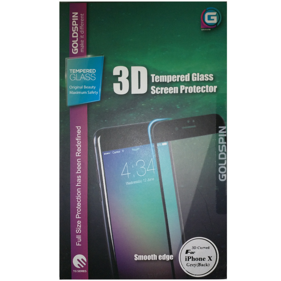 

Защитное стекло GOLDSPIN 3D (GS-3D-IPXBACK-GR)