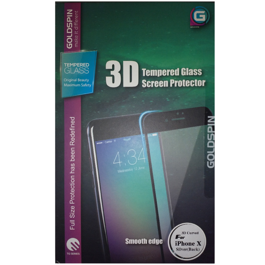 

Защитное стекло GOLDSPIN 3D (GS-3D-IPXBACK-SL)