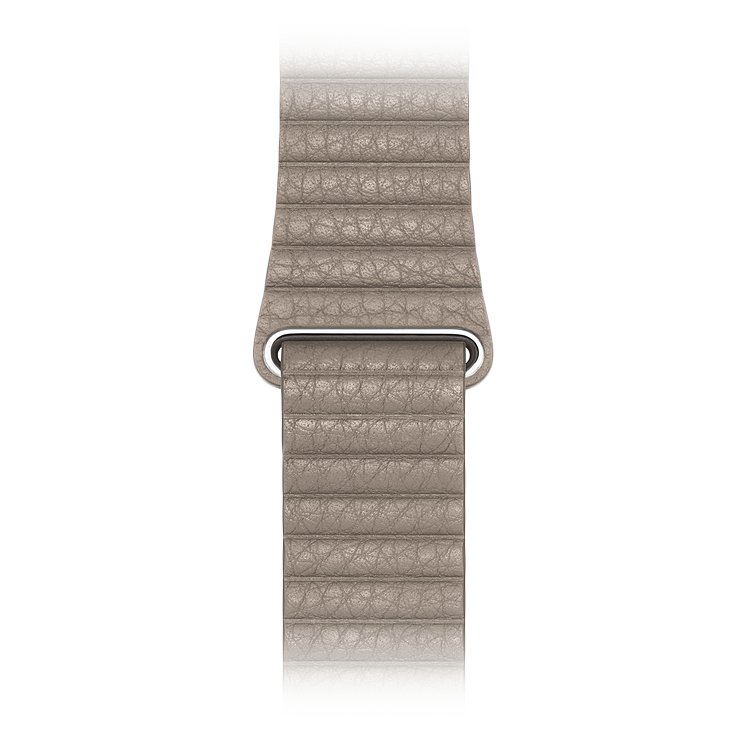 

Ремешок APPLE 44мм Leather Loop - Large Серо-бежевый (MTHD2ZM/A)