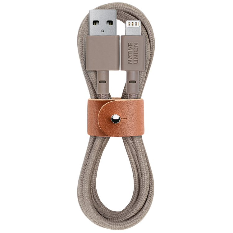 

NATIVE UNION Кабель-переходник с USB на Lightning BELT 1.2 (BELT-L-TAU-2)
