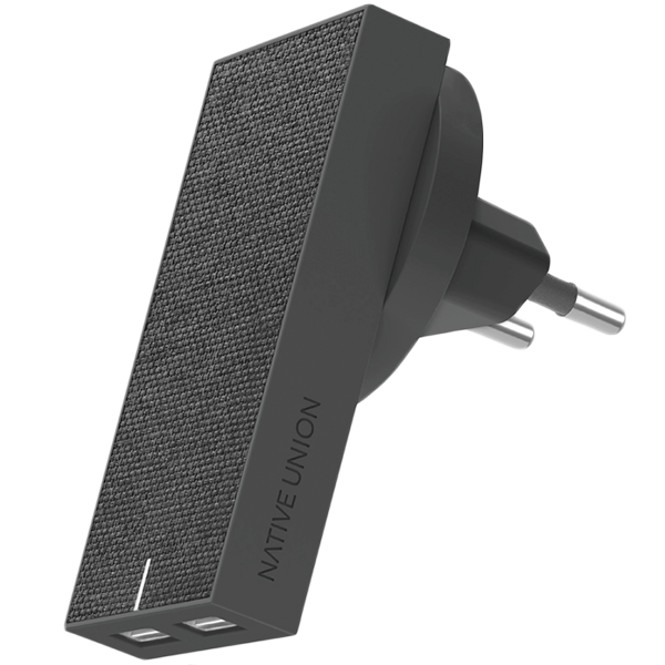 

Адаптер питания NATIVE UNION 2*USB Тип A (SMART-2-GRY-FB-INT)