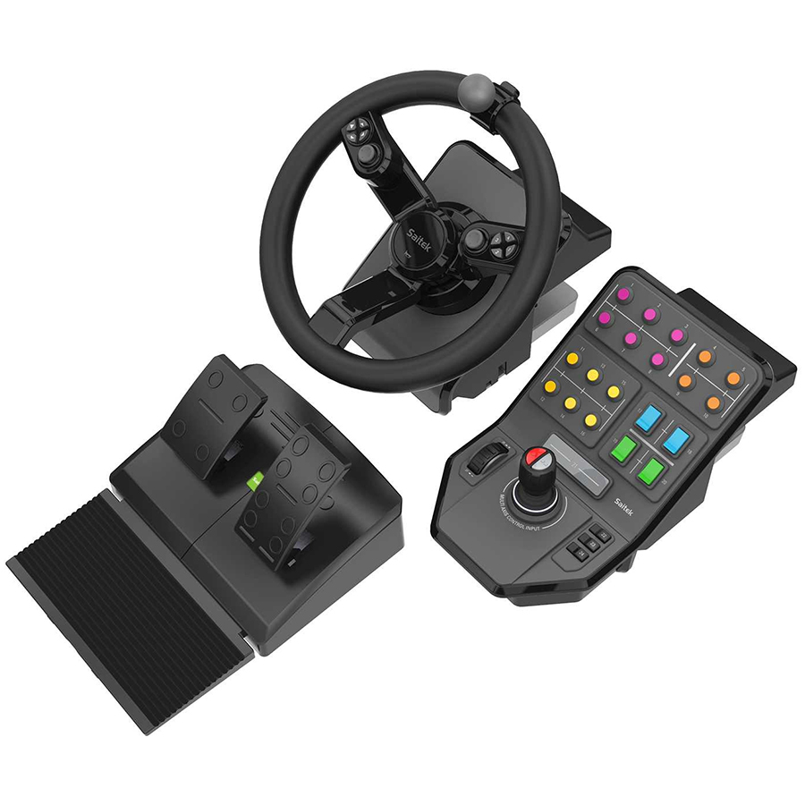 

Джойстик Геймпад Руль с педалями LOGITECH G Saitek Farm Sim Controller (945-000062)