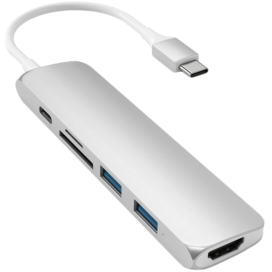 

Док-станция SATECHI USB Тип C (ST-SCMA2S)