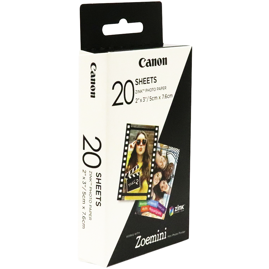 

CANON Бумага для фотопечати Canon ZINK ZP-2030 4x5 (20л), 1 шт. (3214C002)