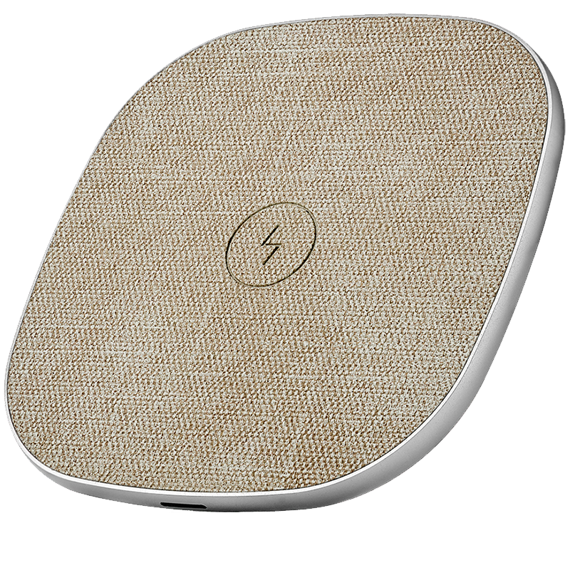 

Беспроводное зарядное устройство UBEAR Stream wireless charger, 10 Вт, Бежевый (WL01GD10-AD)