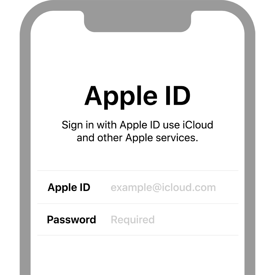 

Создание Apple ID