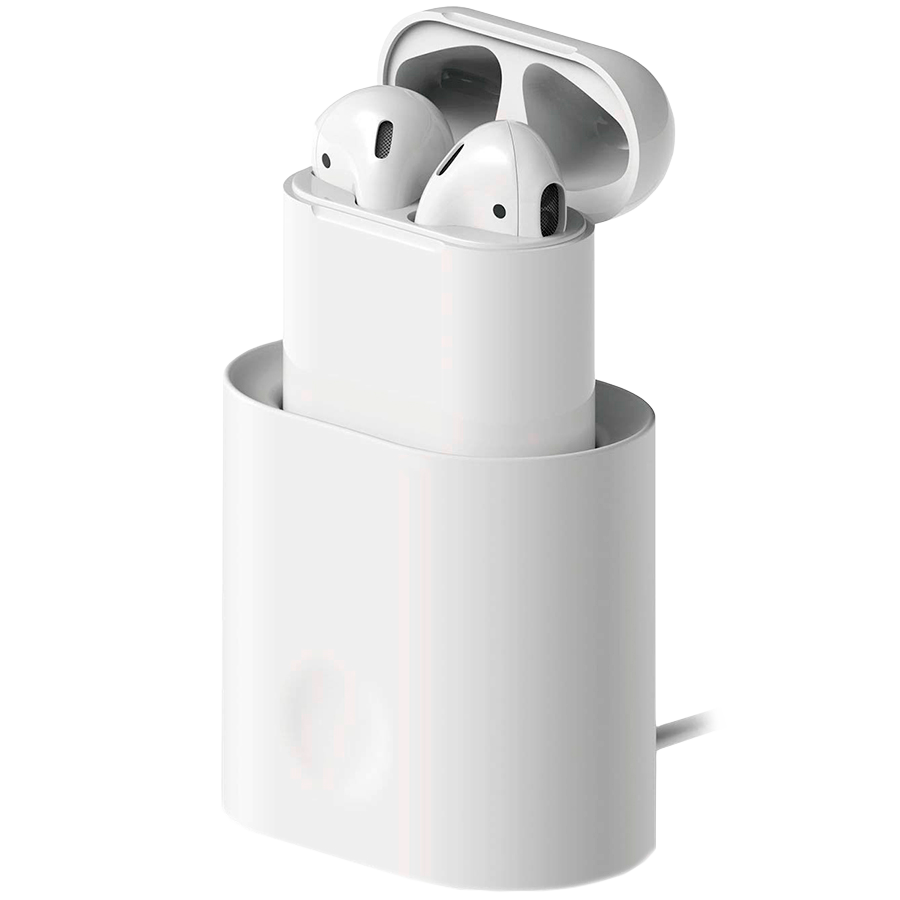 

Док-станция ELAGO Charging Station для AirPods, Белый (EST-AP-WH)