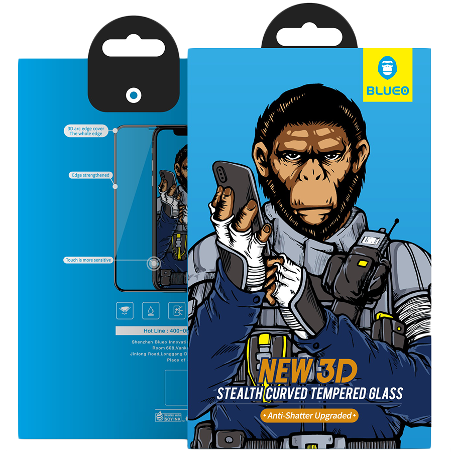 

Защитное стекло BLUEO Curved Stealth Anti-peep 3D (NPB13-6.5)