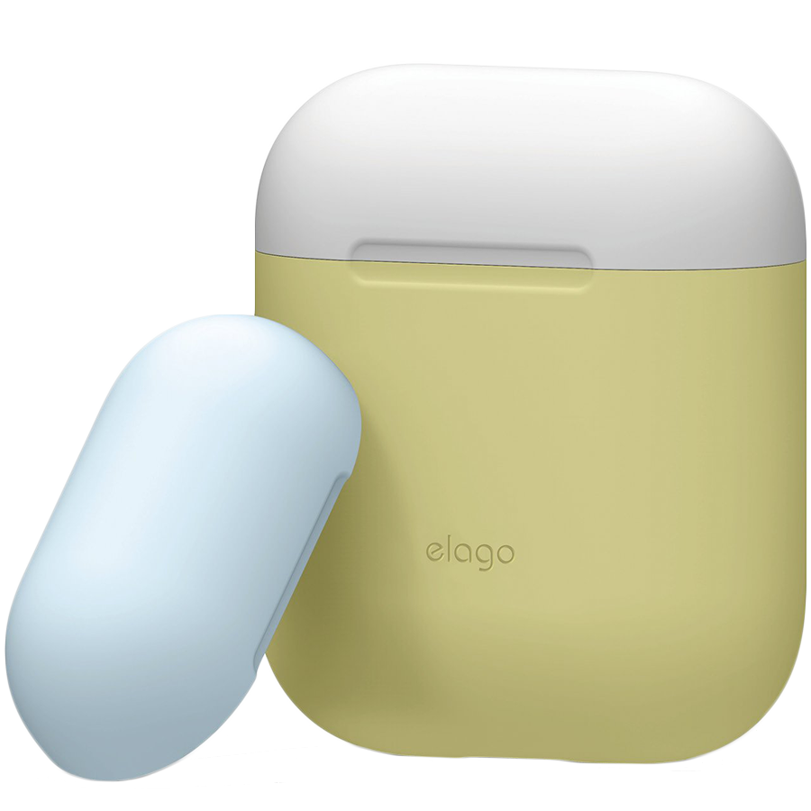 

Чехол ELAGO Duo Case для AirPods (EAPDO-YE-WHPBL)