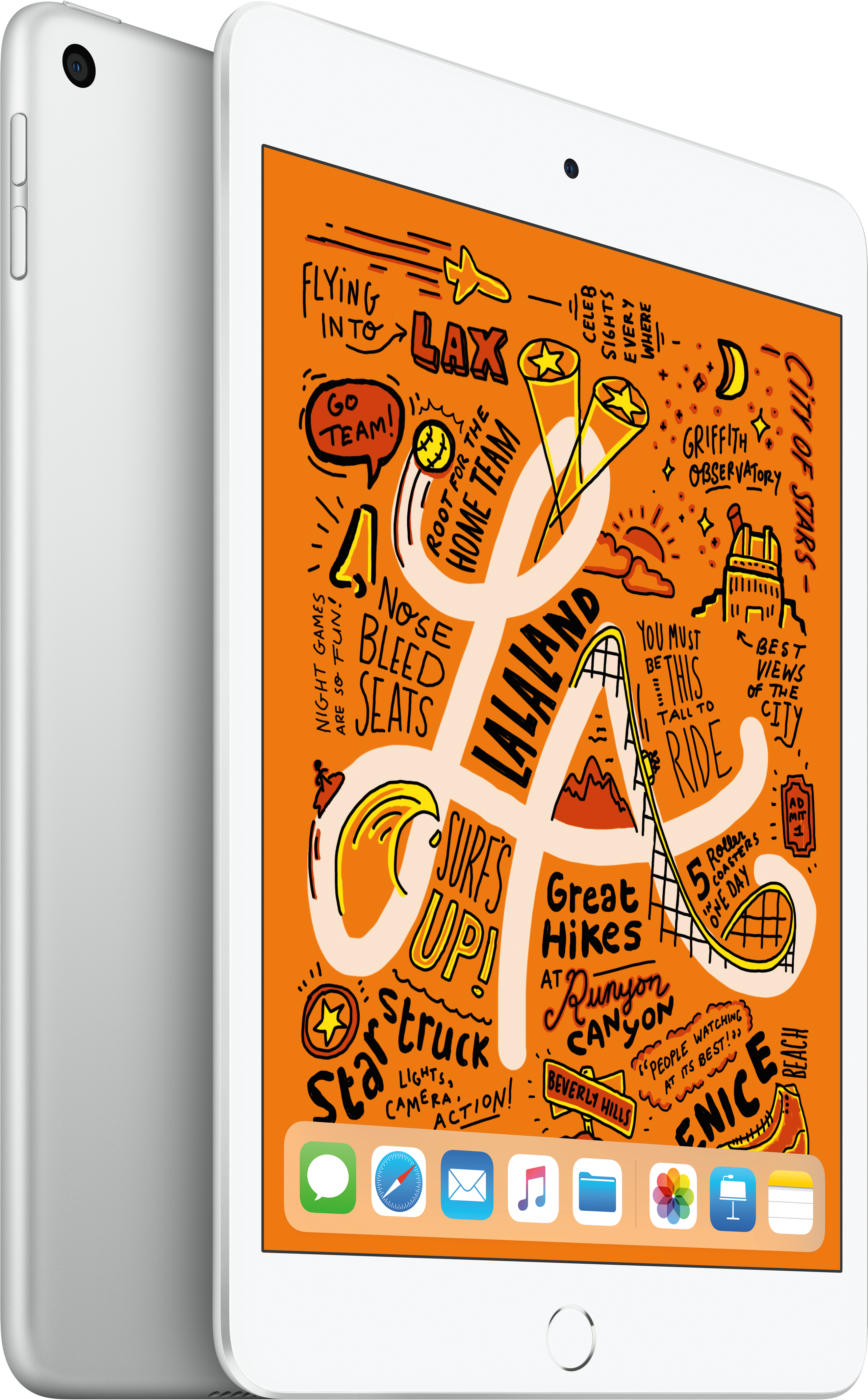 

iPad mini 5, 256 ГБ, Wi-Fi, Серебристый (MUU52RK/A)