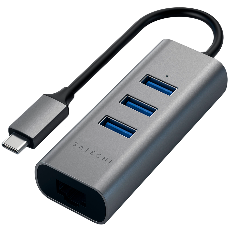 

Док-станция SATECHI USB Тип C (ST-TC2N1USB31AM)