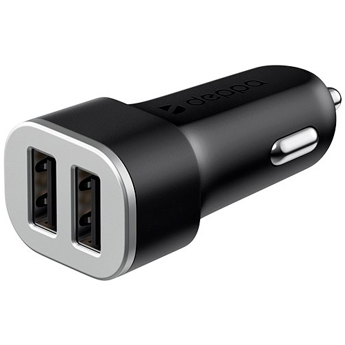 

Автомобильный адаптер DEPPA 2*USB 2*USB Тип A (11287)