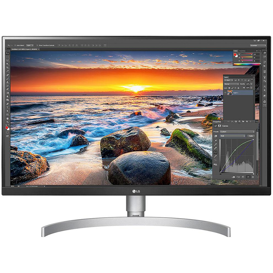 

LG 27UL850-W (27", 3840x2160, IPS) Чёрный/Серебристый (27UL850-W)