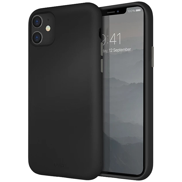 

Чехол UNIQ Lino Hue (IP6.1HYB(2019)-LINOHBLK)