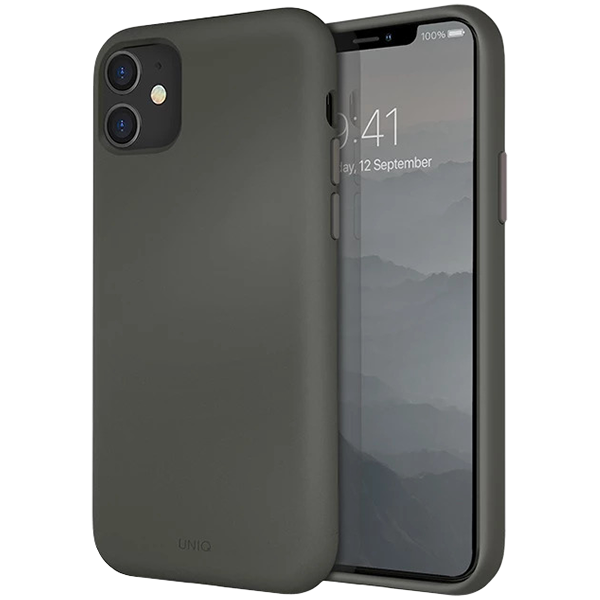 

Чехол UNIQ Lino Hue (IP6.1HYB(2019)-LINOHGRY)