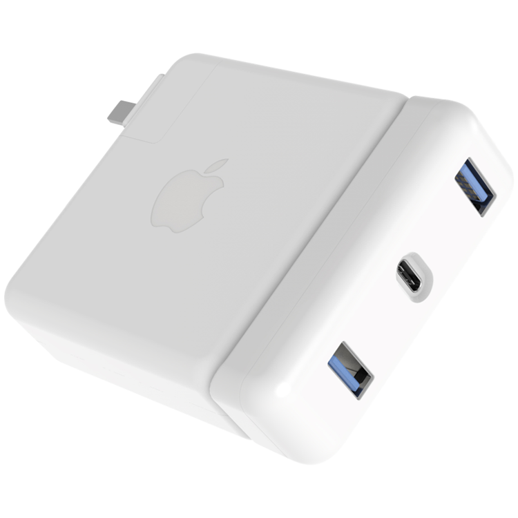 

Адаптер питания HYPER 3*USB/USB-C USB Тип C, 2*USB Тип A, 87 Вт (HDH06)