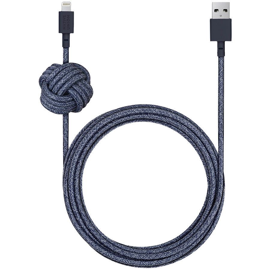 

NATIVE UNION Кабель-переходник с USB на Lightning (NCABLE-KV-L-IND)