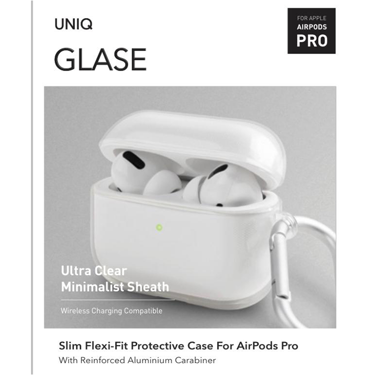 

Чехол UNIQ Glase для AirPods Pro (AIRPODSPRO-GLSGCLR)