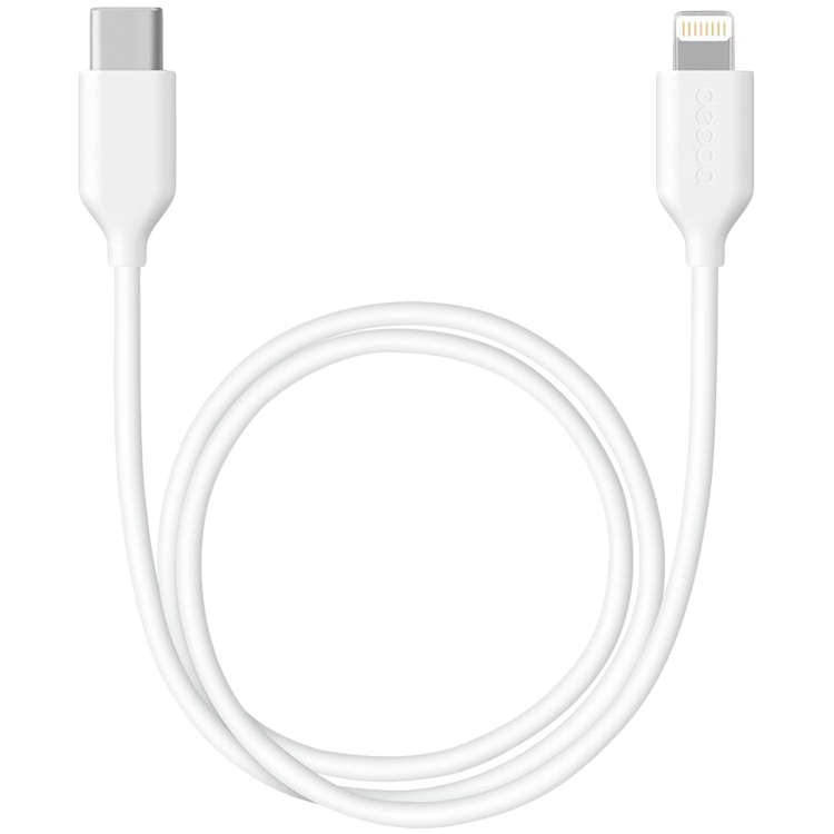 

DEPPA Кабель-переходник с USB-C на Lightning (72231)