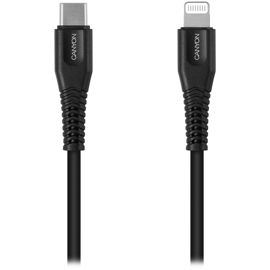 

CANYON Кабель-переходник с USB-C на Lightning (CNS-MFIC4B)