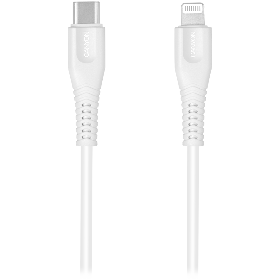 

CANYON Кабель-переходник с USB-C на Lightning (CNS-MFIC4W)