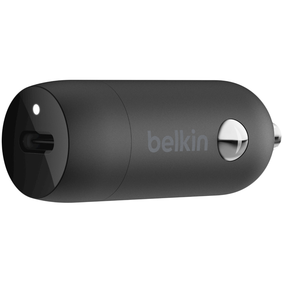 

Автомобильный адаптер BELKIN USB-C, 18 Вт (F7U099BT04-BLK)