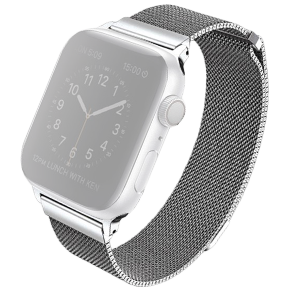 

Ремешок UNIQ Dante Strap Steel для Apple Watch 40мм Серебристый (40MM-DANSIL)