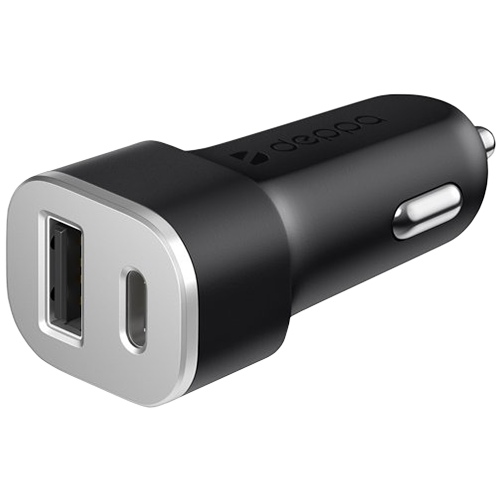 

Автомобильный адаптер DEPPA 2*USB/USB-C, 18 Вт (11293)