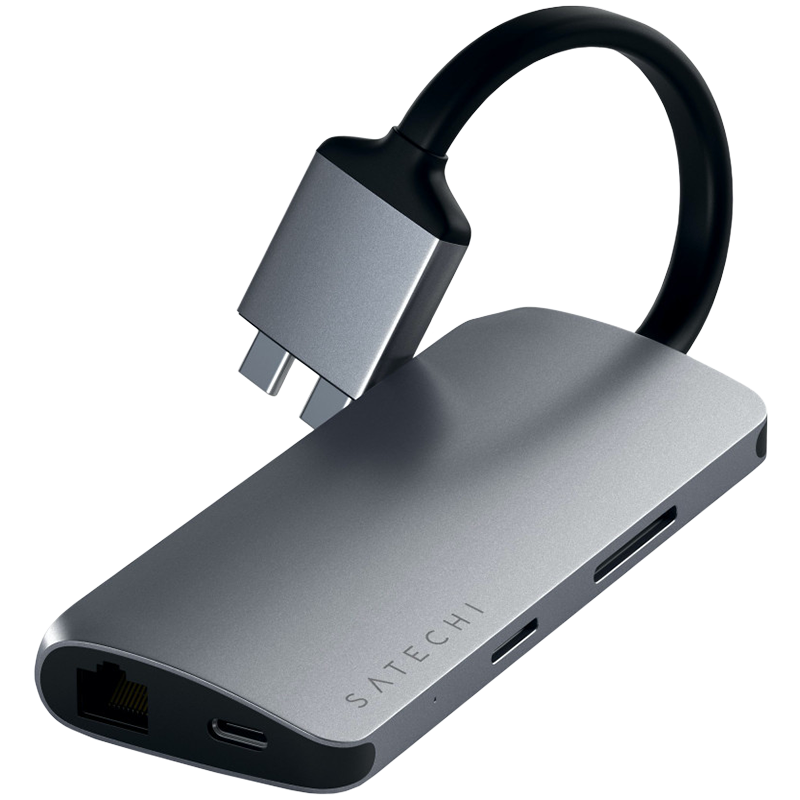 

Док-станция SATECHI 2 x USB-C (ST-TCDMMAM)