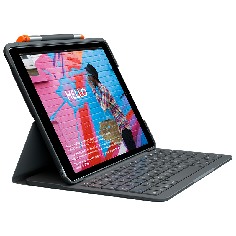 

Чехол-клавиатура LOGITECH Slim Folio для iPad (7-го поколения) (920-009652)