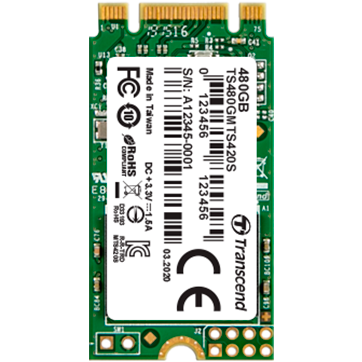 

Твердотельный накопитель TRANSCEND 420S (TS480GMTS420S)