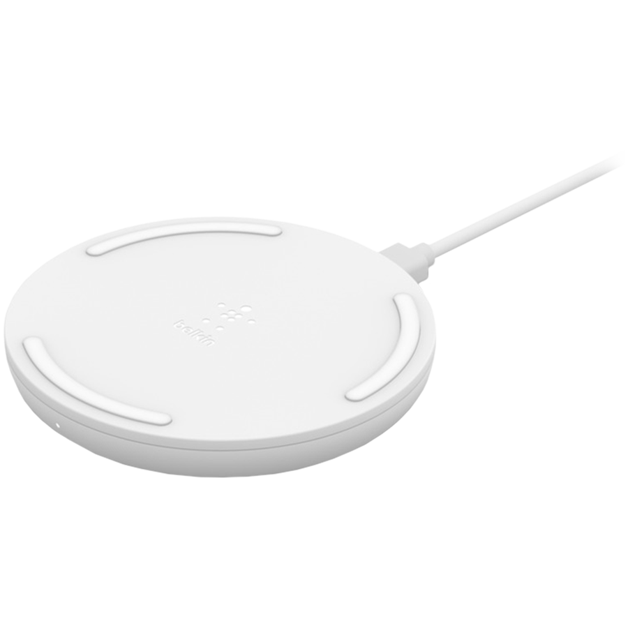 

Беспроводное зарядное устройство BELKIN USB Тип A, 15 Вт, Белый (WIA002VFWH)