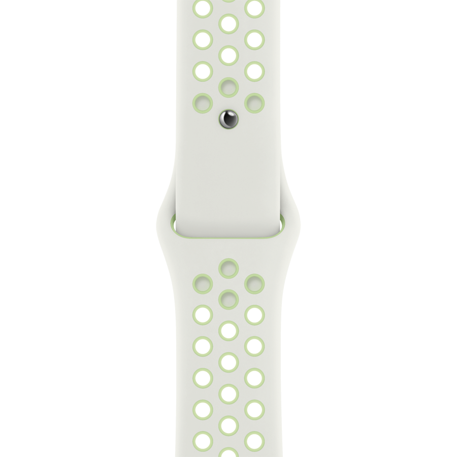 

Ремешок APPLE 40мм Nike Sport Band - Regular Spruce Aura/Vapor Green (MG3T3ZM/A)