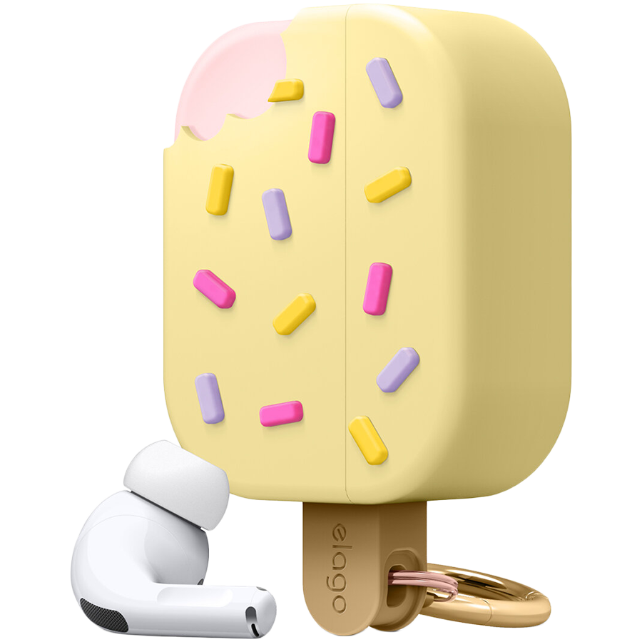 

Чехол ELAGO Unique Ice Cream Hang Case для AirPods Pro (EAPP-ICE-YE)