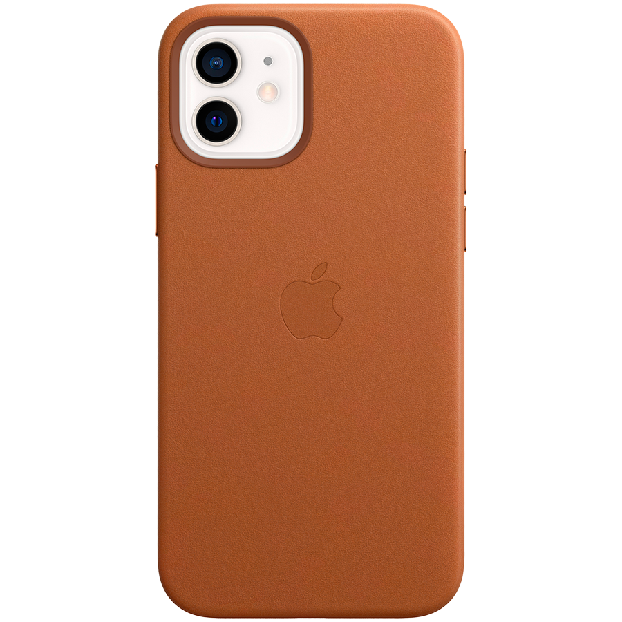

Чехол APPLE Leather Case with MagSafe для iPhone 12/12 Pro (MHKF3ZE/A)