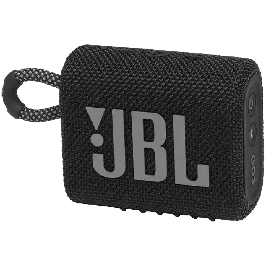 

Портативная колонка JBL GO 3 Чёрный (JBLGO3BLK)